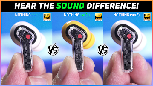 NOTHING ear2とear(a)をセットで Almost Perfect! 🤩NOTHING Ear vs Ear (a) vs Ear (2) Review — Aaron